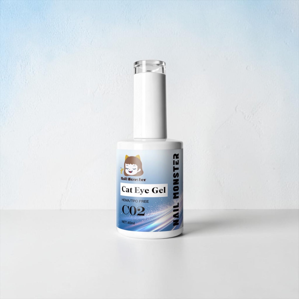 Nail Monsters Professional Cat Eye Gel Polish Collection 40ml*12 colors