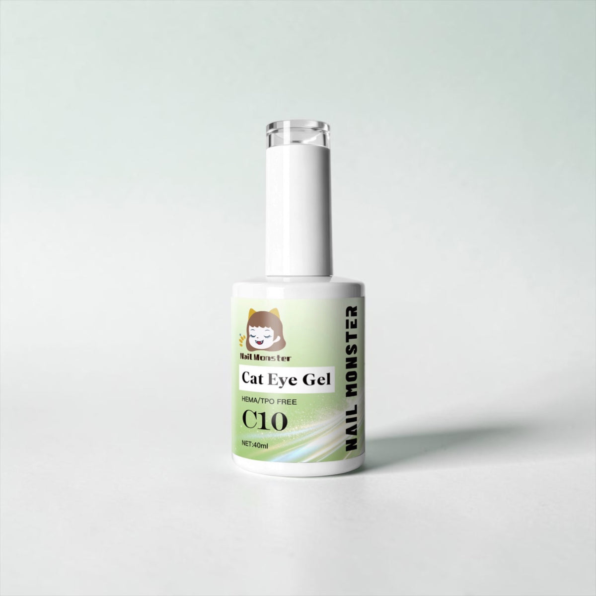 Nail Monsters Professional Cat Eye Gel Polish Collection 40ml*12 colors