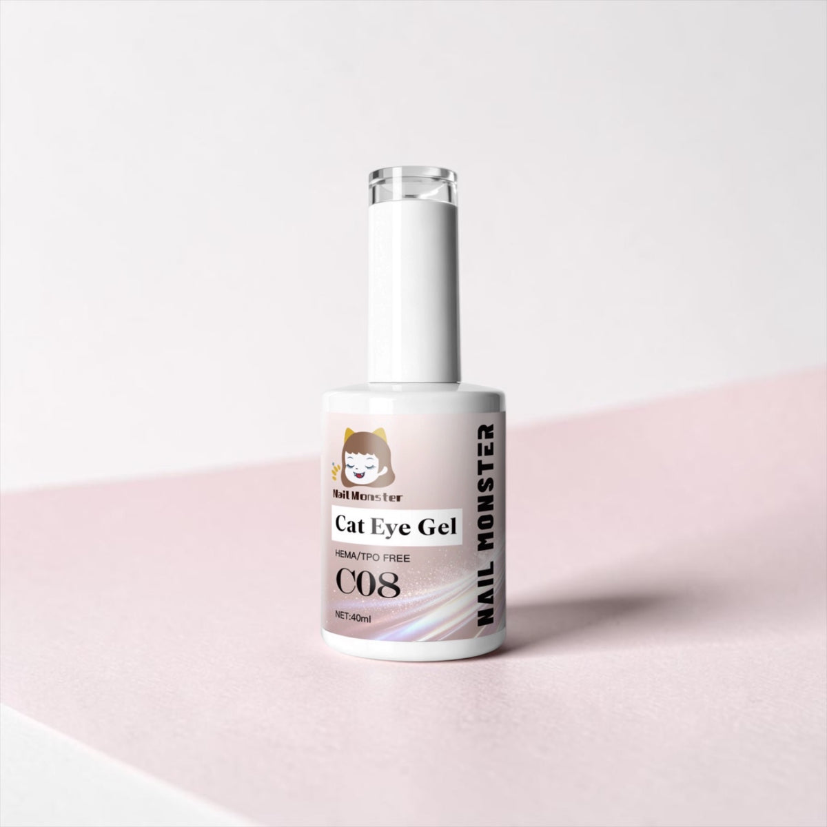 Nail Monsters Professional Cat Eye Gel Polish Collection 40ml*12 colors