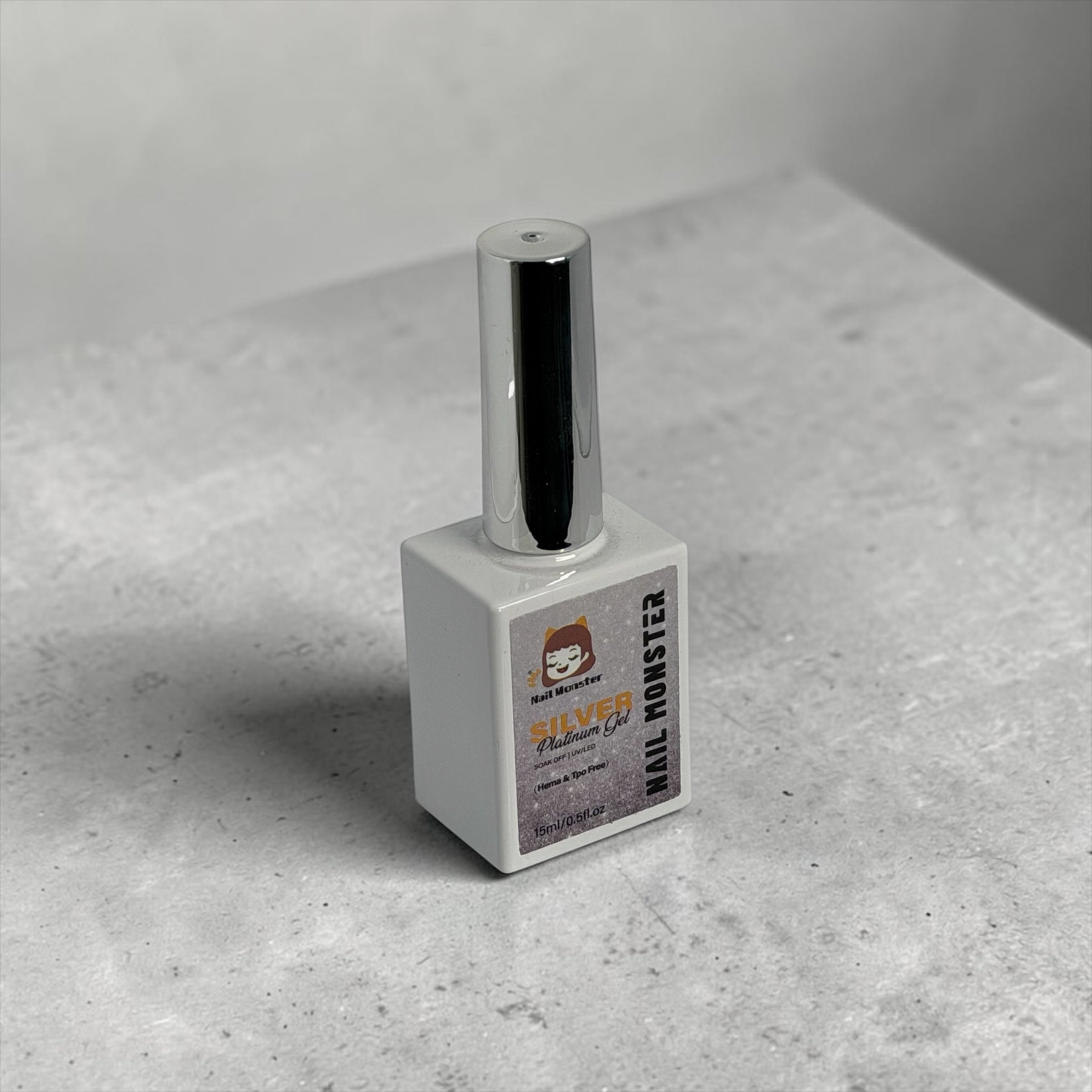 Silver platinum gel polish,15ml