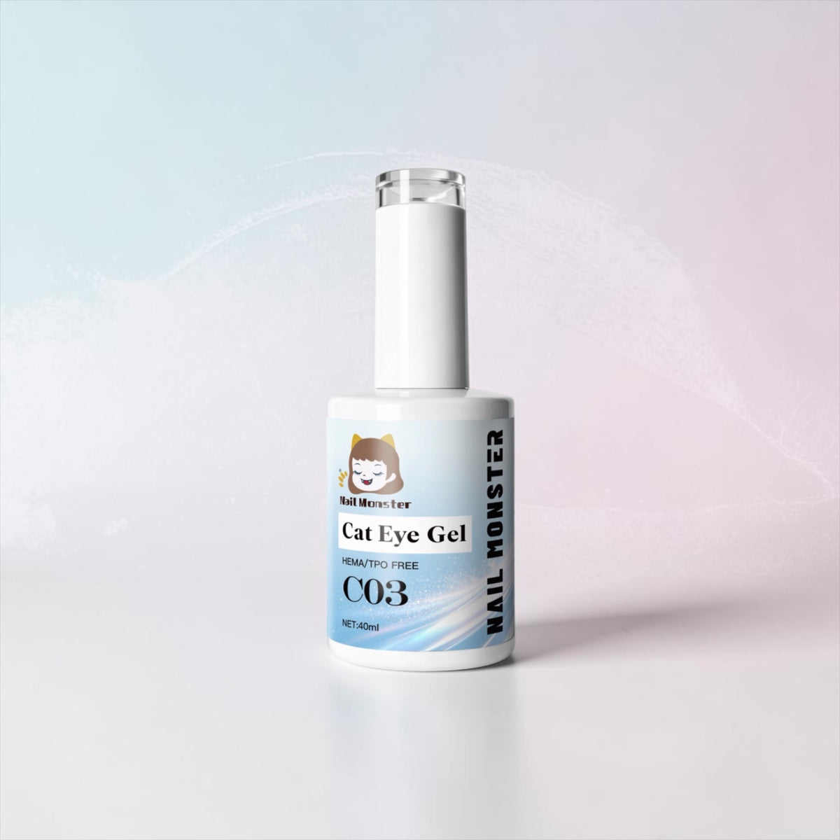 Nail Monsters Professional Cat Eye Gel Polish Collection 40ml*12 colors